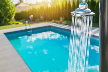 Outdoor Swimming Pool Shower