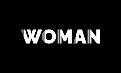 Woman word cloud vector illustration design l Word art for womens day or mothers day l Feminity l Femaleness l Mum l Female l Womanhood l Motherhood l Mothers Day l Womens Day l 8th march