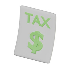 3D Tax Illustration 