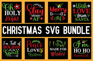 Christmas svg design bundle