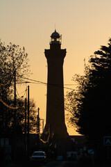 Phare d'Eckm&uuml;hl &agrave; Penmarc'h en Bretagne