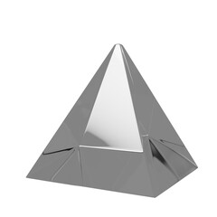 3D Pyramid Illustration 