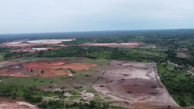 Mine In Africa - Mine En Afrique 7 - Guinee Conakry, Taken With Drone 