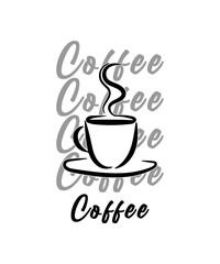 Coffee vector design