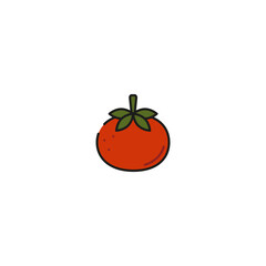 tomatoe icon, vector illustration