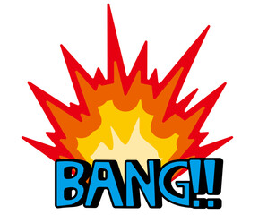 爆弾　爆発　イラスト