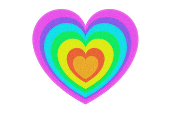 Hand drawn shape heart with cute sketch line, divider shape. Love doodle isolated on white background for wedding, mother, woman or valentines day.