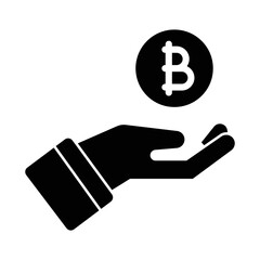 Give Bitcoin Vector Icon which is suitable for commercial work and easily modify or edit it

