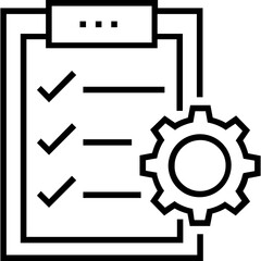 Preferences Line Vector Icon