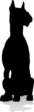 recommend clip art: Dog Silhouette Pet Animal
