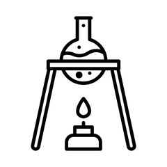 Laboratory Burner Icon
