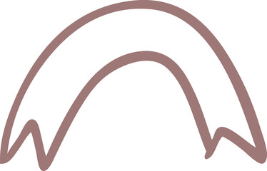 Tag. hand drawn icon