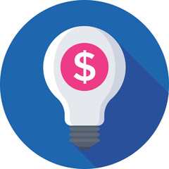 Business Idea Colored Vector Icon