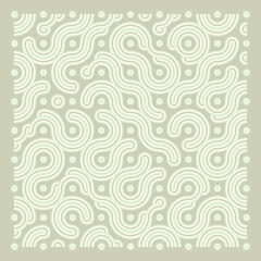 Obraz premium Color truchet tiling connections illustration