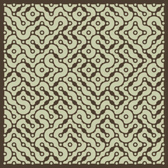 Fototapeta premium Color truchet tiling connections illustration