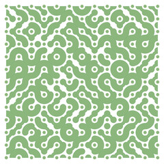 Color truchet tiling connections illustration