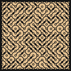 Color truchet tiling connections illustration