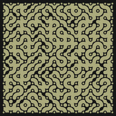 Color truchet tiling connections illustration