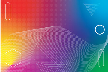 abstract background with halftone