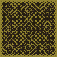 Color truchet tiling connections illustration