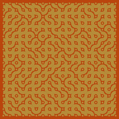 Color truchet tiling connections illustration