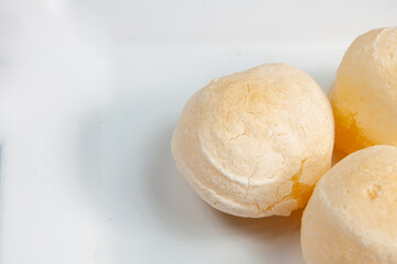 delicious pão de queijo on the table