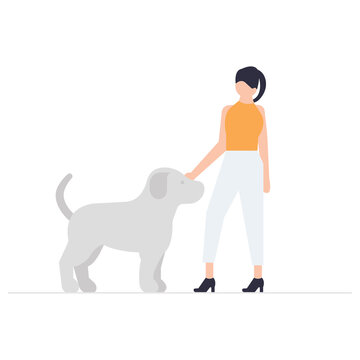 Good Doggy illustration which is suitable for commercial work and easily modify or edit it

