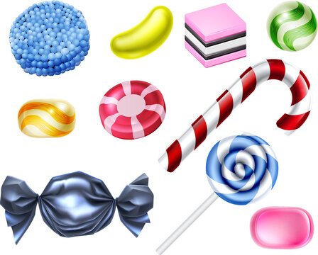 Sweets Candy Set