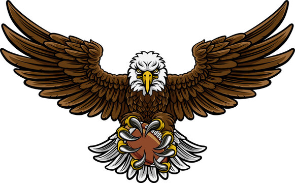 Eagle American Football Sports Mascot