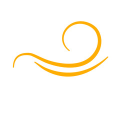 Fototapeta premium Vintage swirl flourish text divider