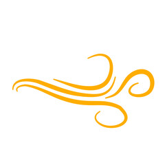 Obraz premium Vintage swirl flourish text divider