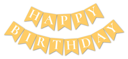 happy birthday party, Happy birthday handwritten text lettering on white background.	
