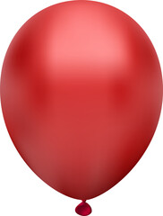 realistic chrome balloon 3d