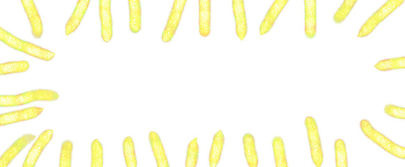 Colorful hand drawn with cute grunge square frames and borders for kids products.