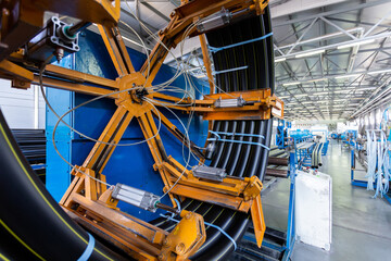 conveyor plastic pipe polymer production line