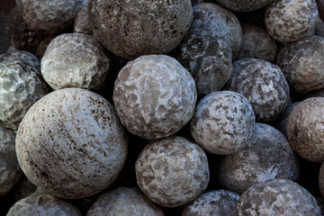 Fototapeta na wymiar Close up of mineral balls