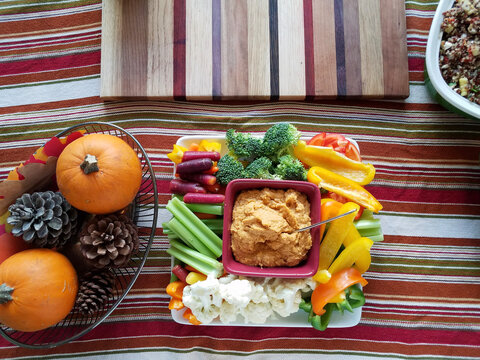 Autumn vegetable dish