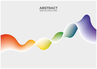 abstract background with colorful wave
