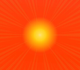 abstract red orange sun illustration gradient background wallpaper