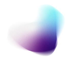 Grainy Gradient Blob Shape Element