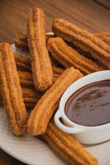 churros y chocolate