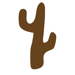 Cactus suculent scandinavian decoration