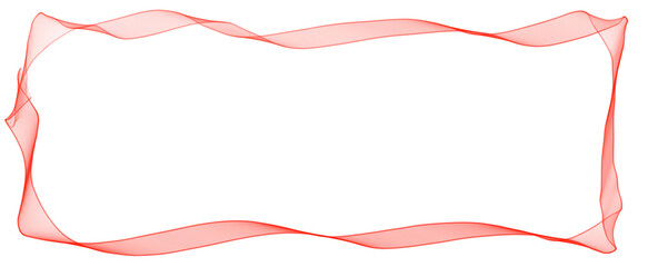 frame with bow and  ribbon. Decorative holiday frame.