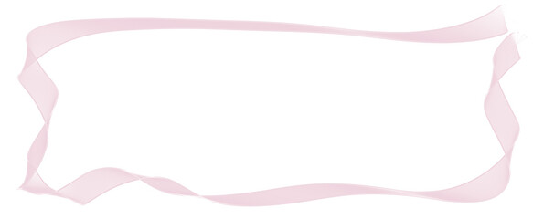 frame with bow and  ribbon. Decorative holiday frame.