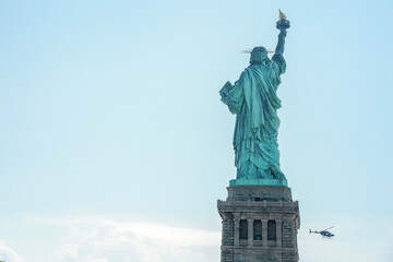 Fototapeta na wymiar Statue of liberty New york city usa