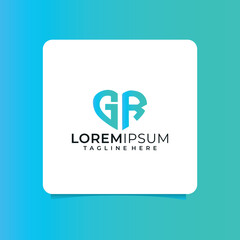  gr letter design for logo and icon.az typography for technology, business and real estate brand.az monogram logo.vector