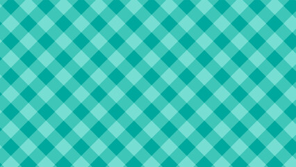 aesthetic green diagonal gingham, checkers, plaid, checkerboard wallpaper illustration, perfect for wallpaper, backdrop, background, banner, cover