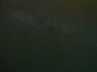 milky way with many stars in the night sky