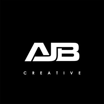 AJB Letter Initial Logo Design Template Vector Illustration