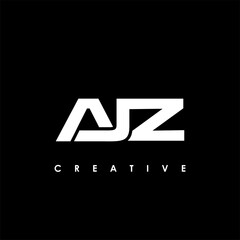 AJZ Letter Initial Logo Design Template Vector Illustration